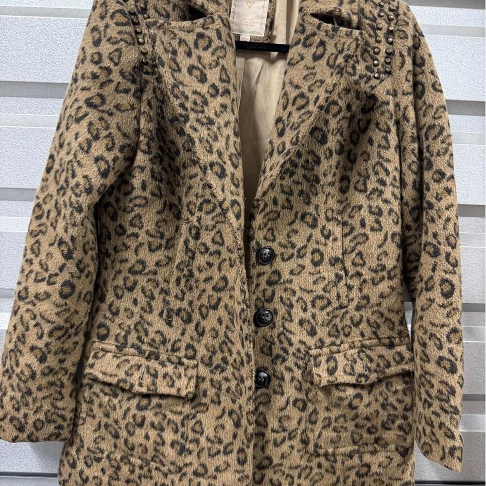 Guess Women's Brown and Tan Jacket